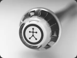 Blast Motion sensor on a bat knob